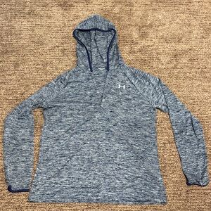 Under Armour Heathered Blue Hoodie